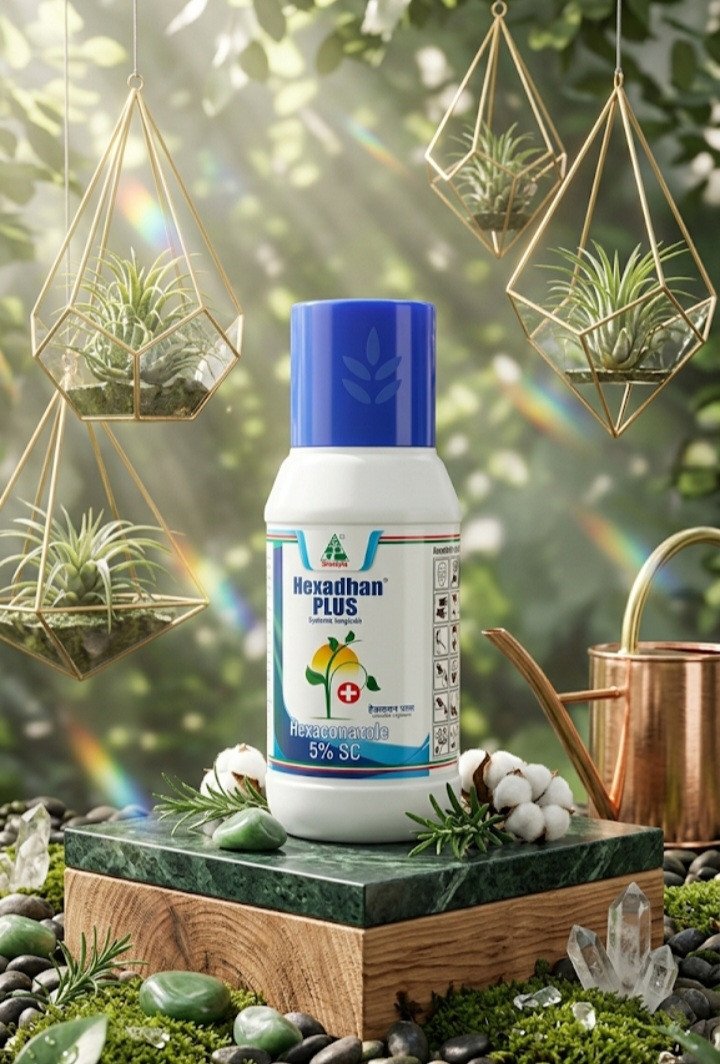 Hexadhan PLUS (Hexaconazole 5% SC) Systemic Fungicide.