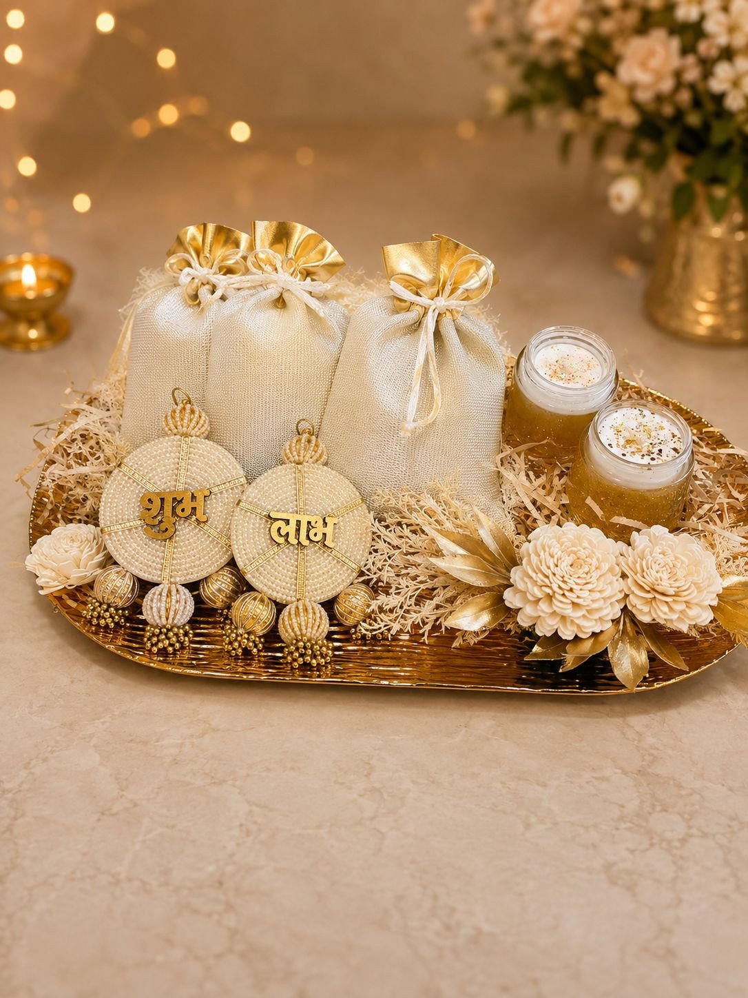 Golden Elegance Shubh Labh Diwali Hamper