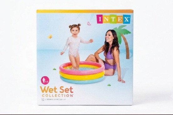 Intex Wet Set Collection™ Inflatable Three-Ring Pool