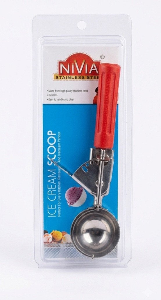Nivia Stainless Steel Ice Cream Scoop