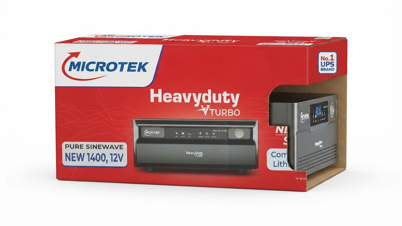 Microtek Heavy Duty Turbo NEW 1400, 12V