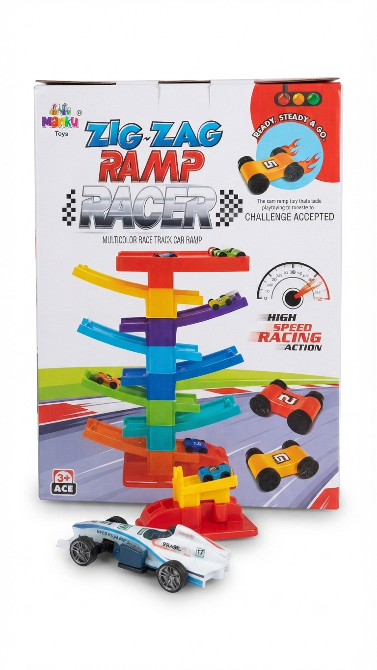 Zig Zag Ramp Racer (Manku Toys)