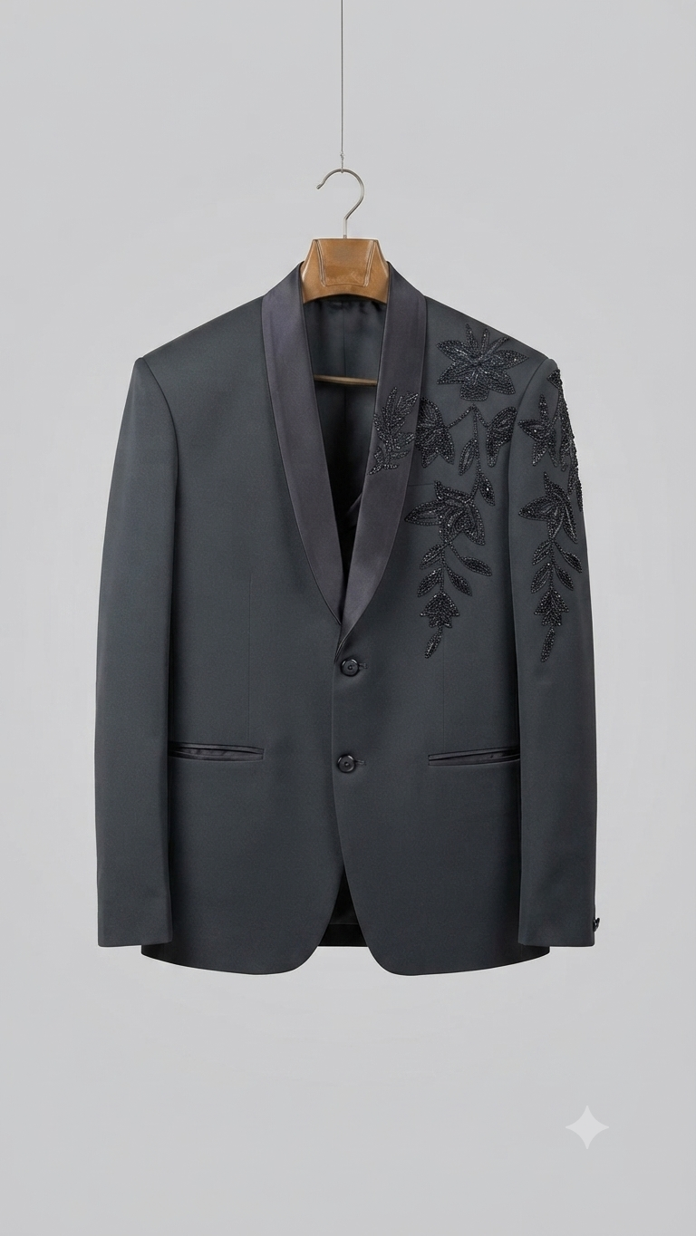 men's designer blazer set