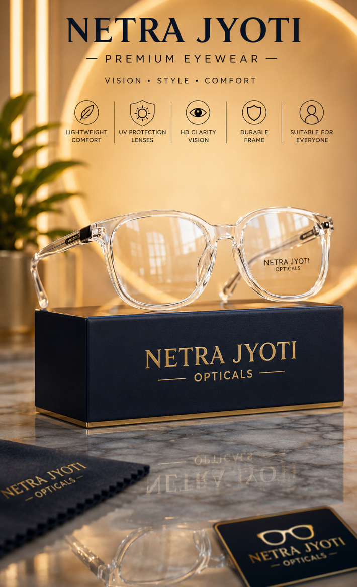 Crystal Clear Premium Eyeglasses
