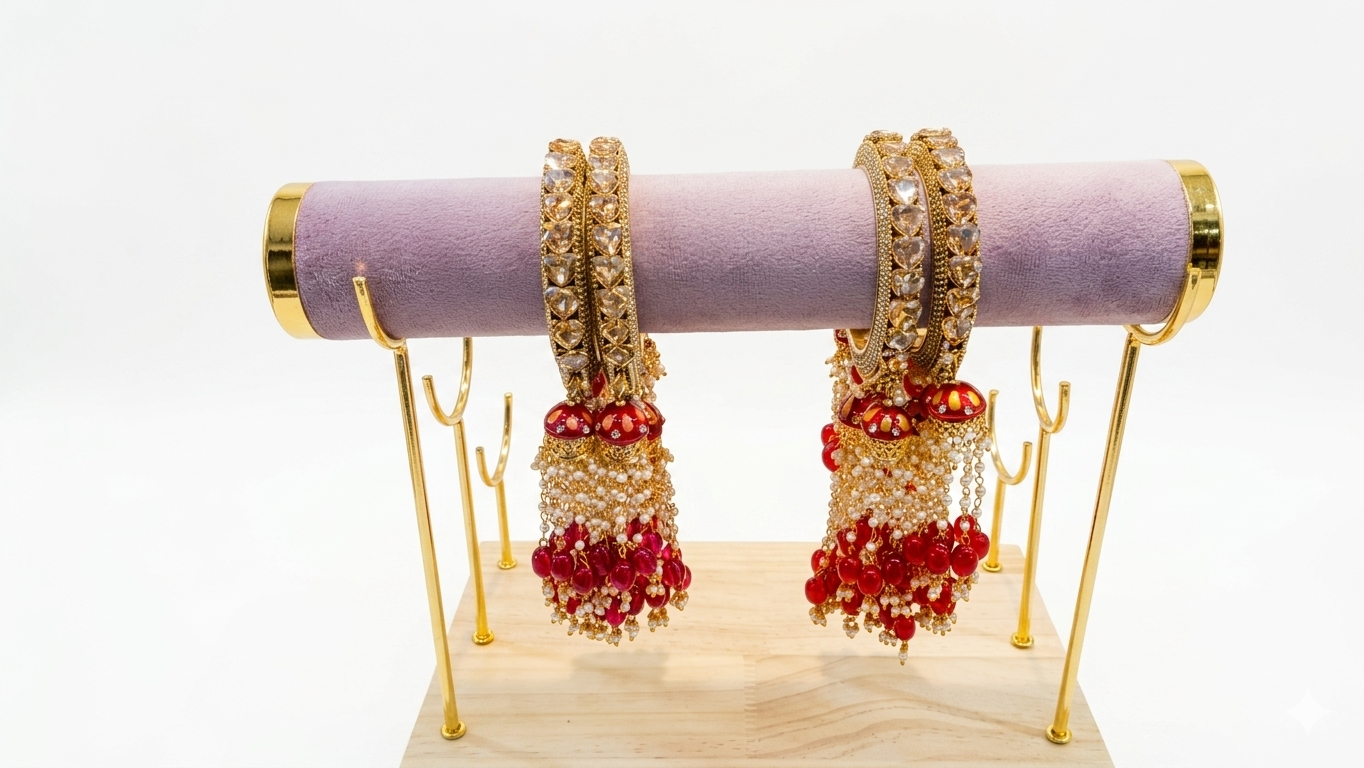 The 'RAASHEE' Kundan & Latkan Bridal Collection