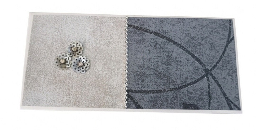 Decorative Two-Toned Embellished Envelope