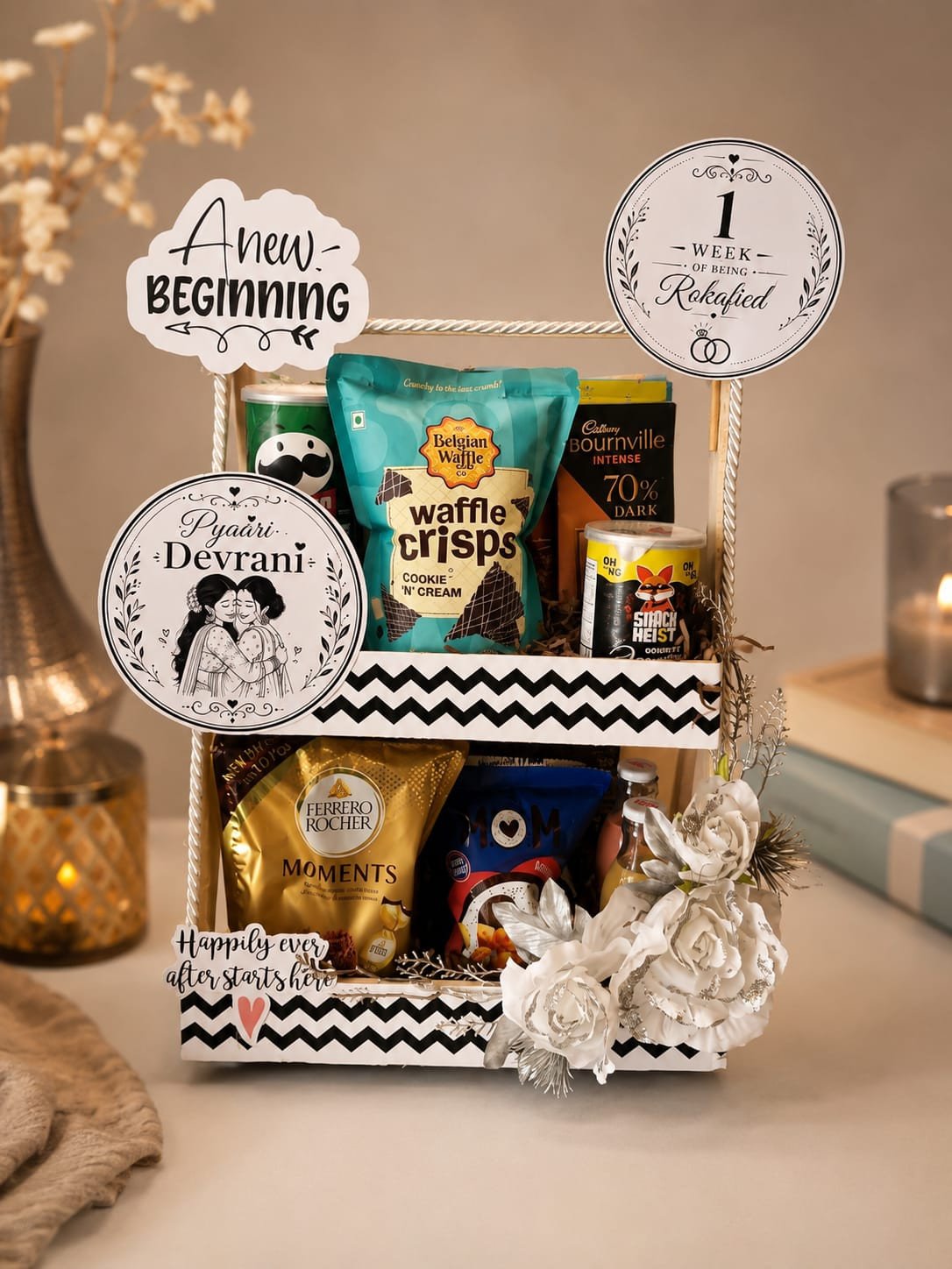 Rokafied Celebration Tiered Hamper