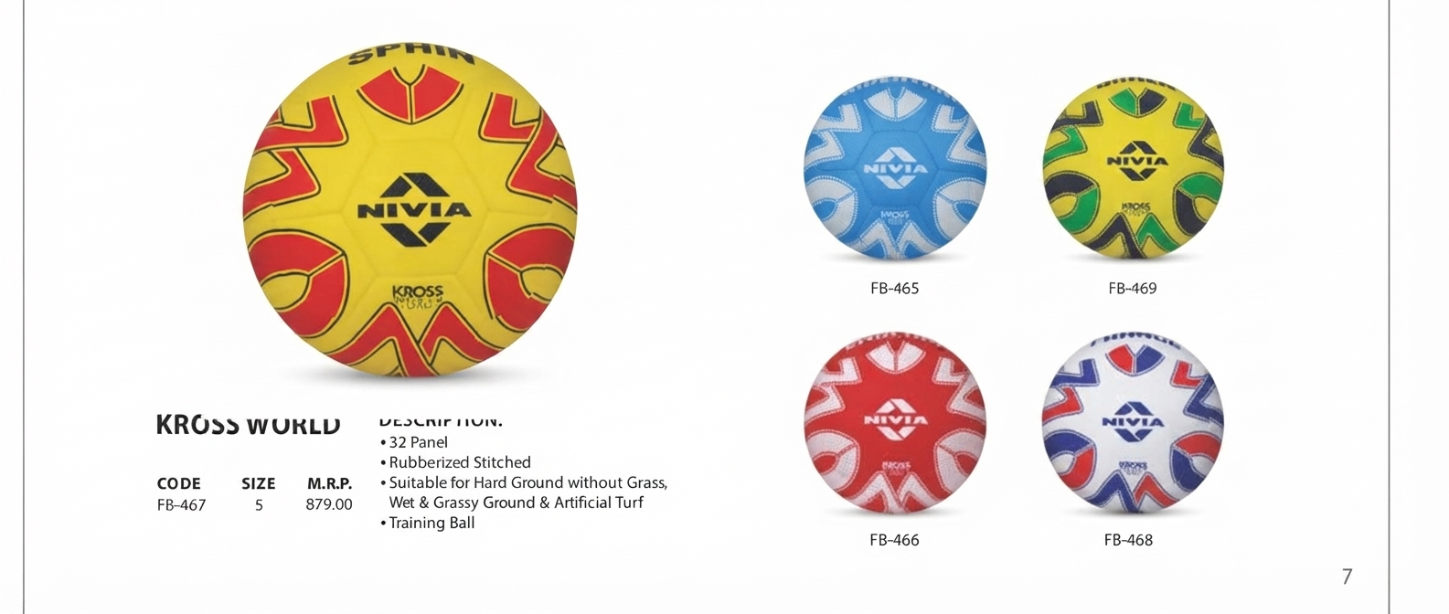Nivia Kross World Soccer Ball
