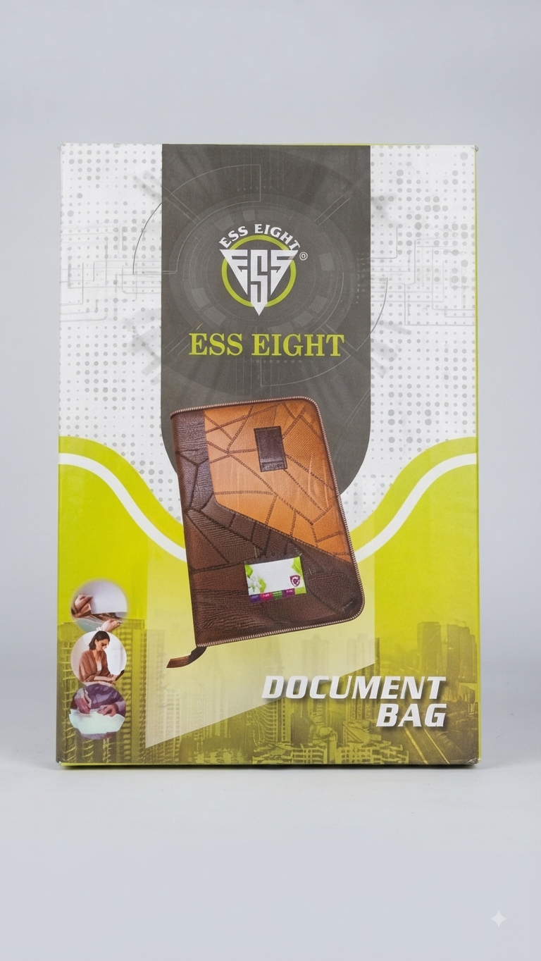 ESS EIGHT Zippered Document Bag