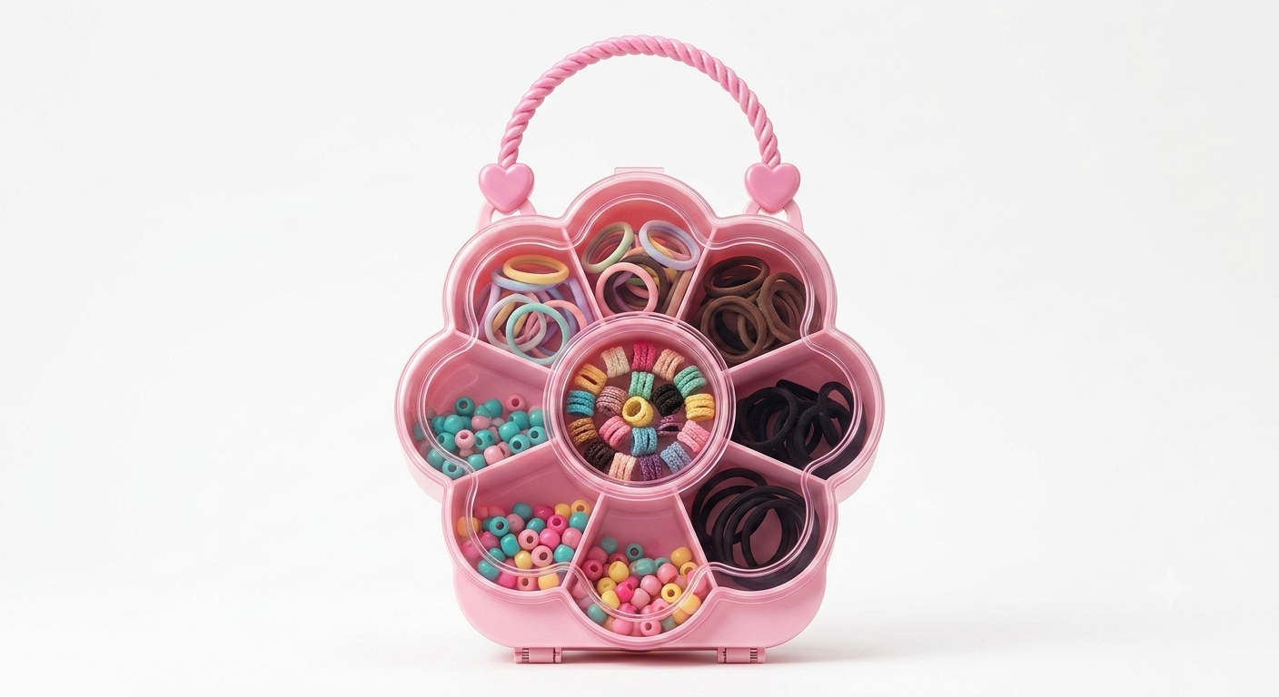 Flower Power Hair Accessory & Bead Kit hair band
