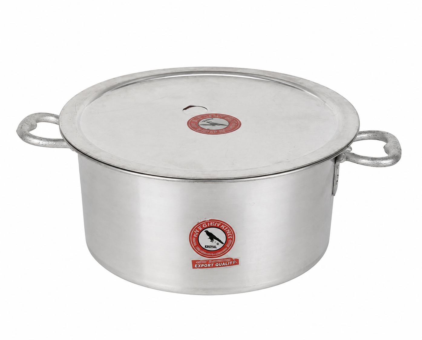 Kroyal Kitchen King Aluminium Handi with Lidb 10kg