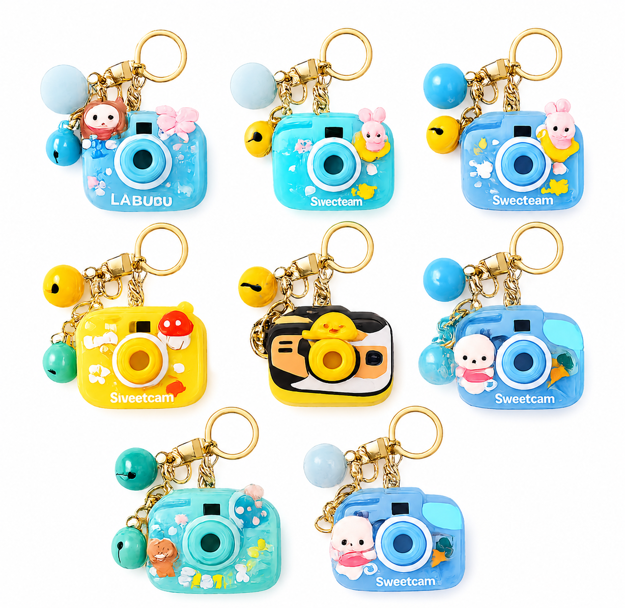 Cute Mini Camera Keychain Toy