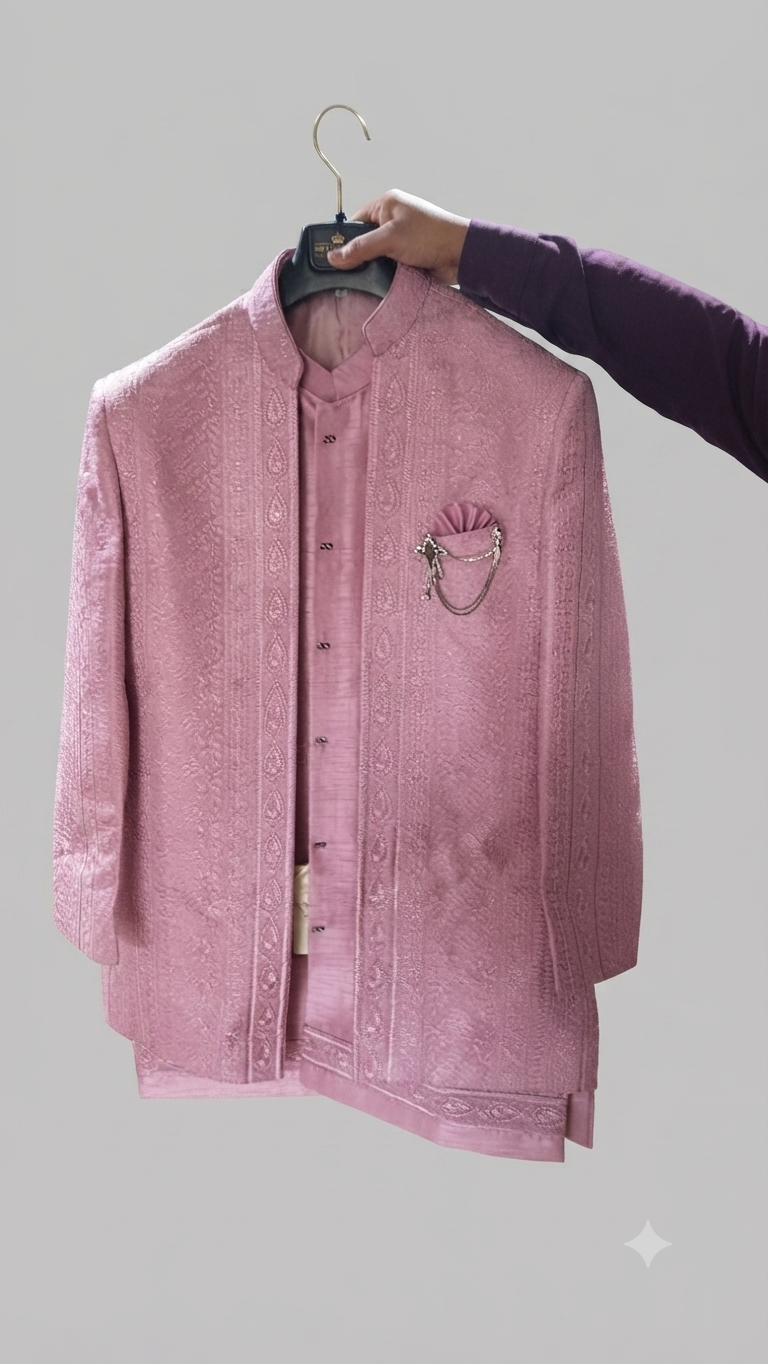 Jodhpuri-style Achkan