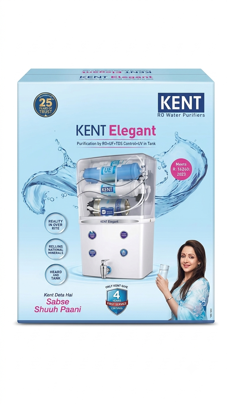 KENT Elegant, a popular multi-stage water purifier