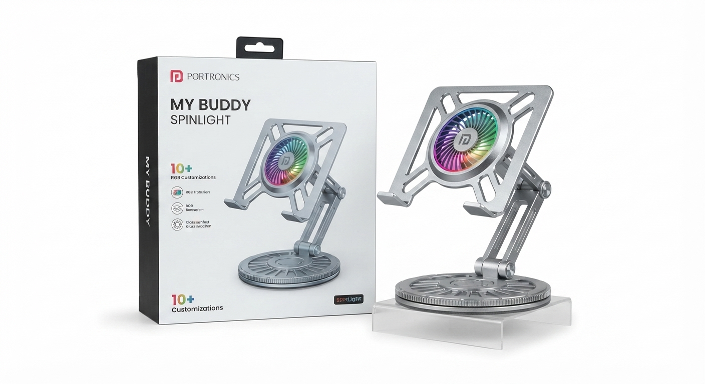 Portronics My Buddy Spinlight