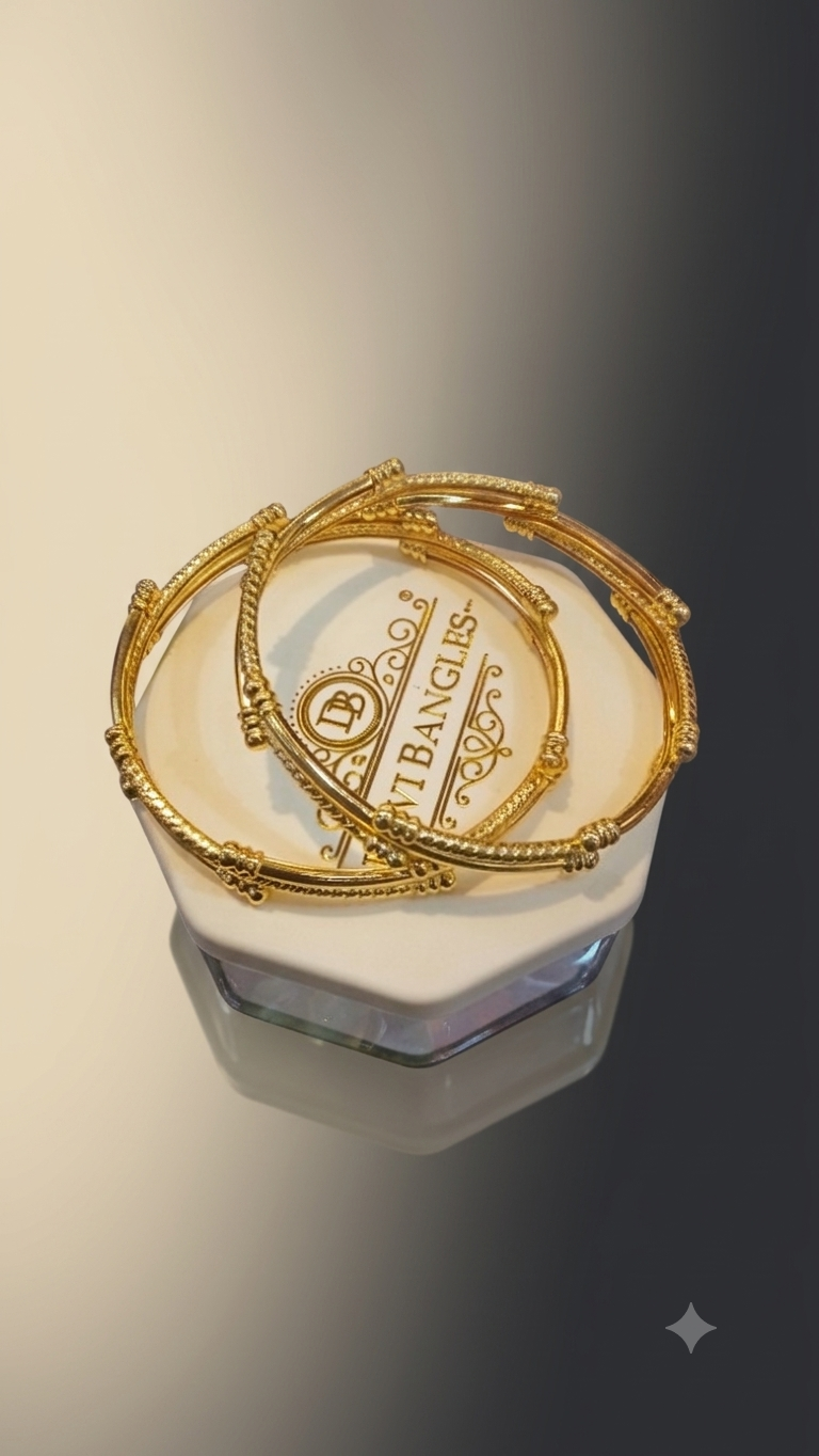LB Bangles – Premium Gold-Plated Designer Bangles