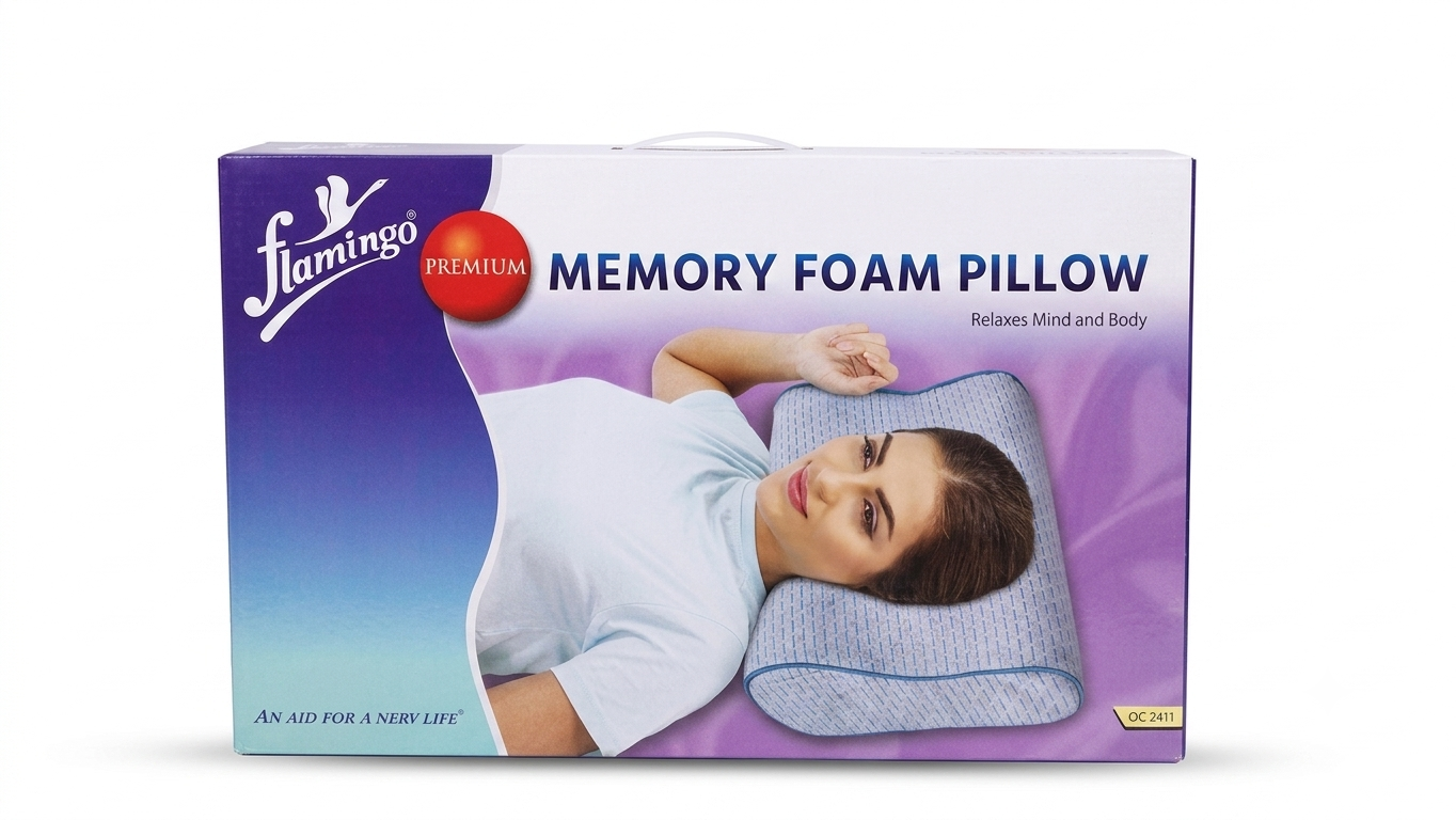 Flamingo Premium Memory Foam Pillow