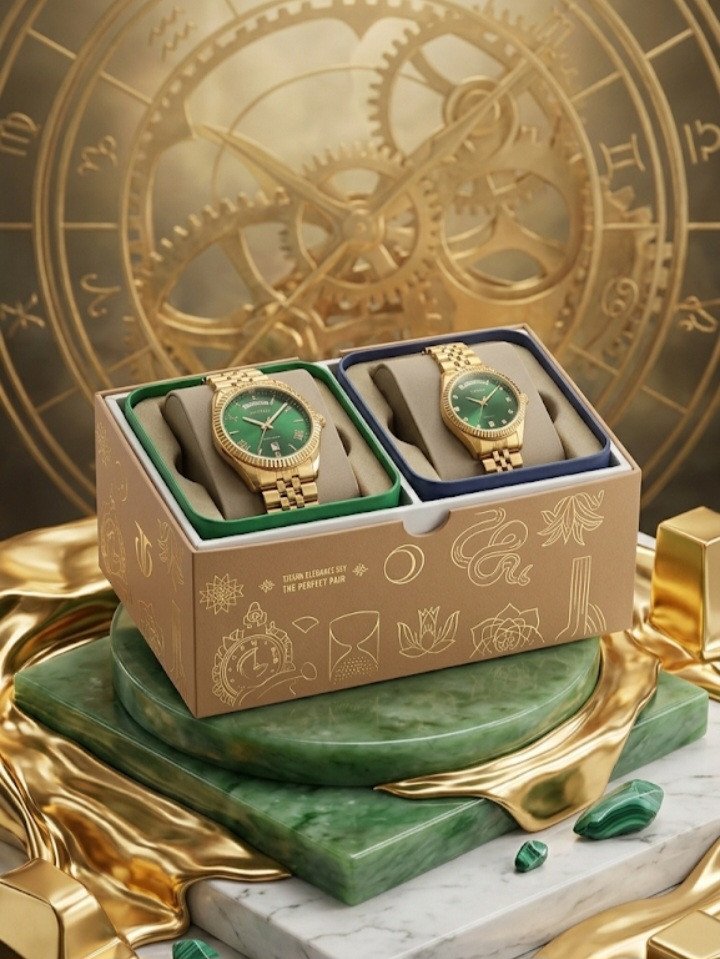Titan Green Elegance ‘Perfect Pair’ Set.