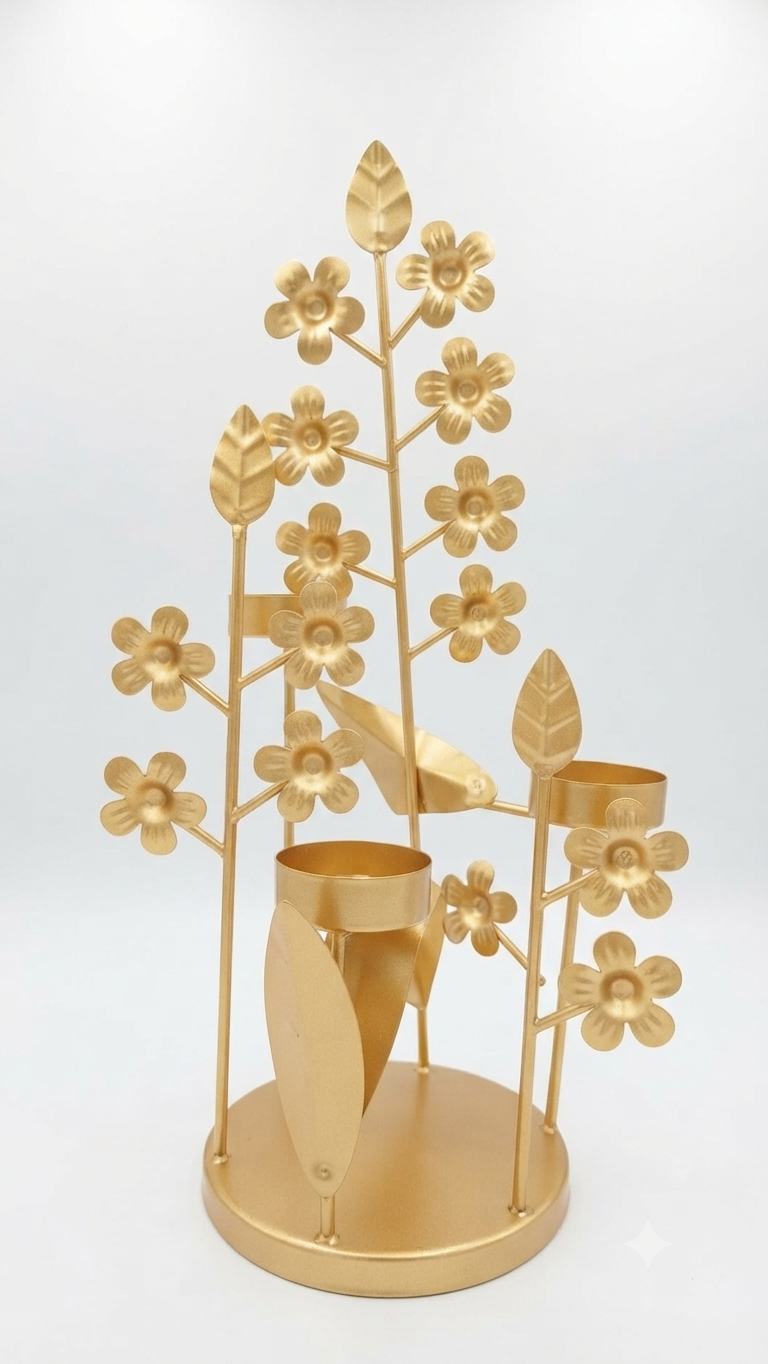 Decorative Metal Flower Tree