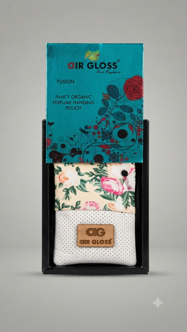 Air Gloss Fusion Fancy Organic Perfume Hanging Pouch