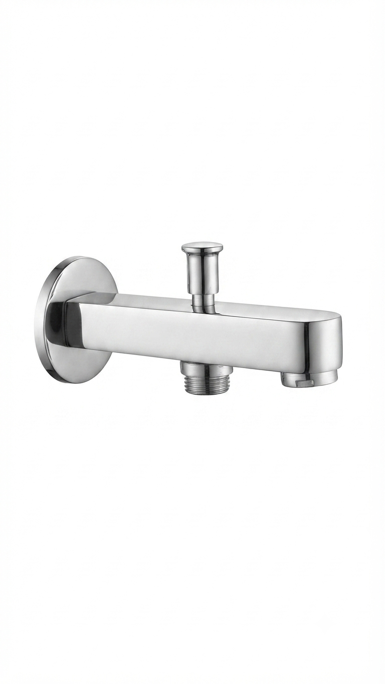 Wall Spout with Diverter