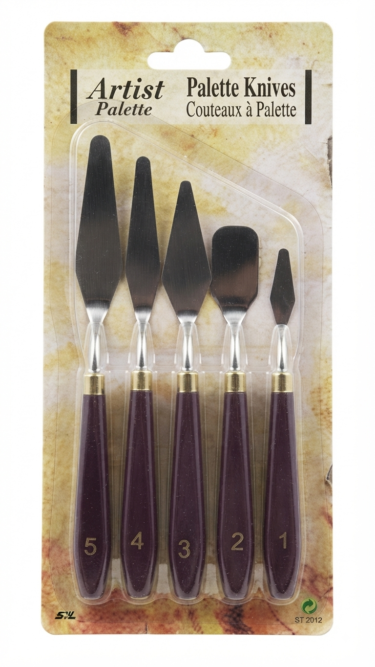 Artist Palette Knives Set of 5
