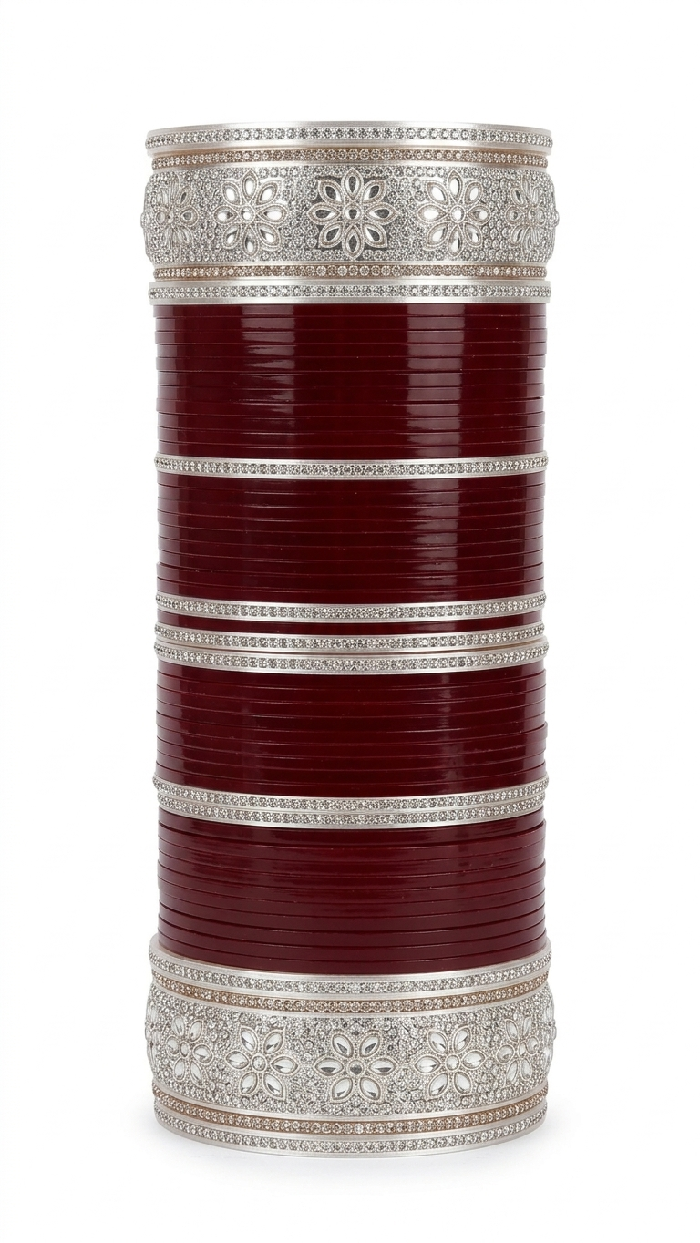 set of traditional ceremonial bangles