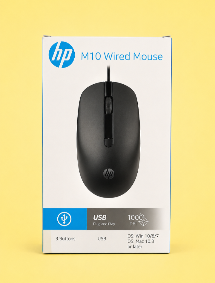 HP M10 Wired Mouse