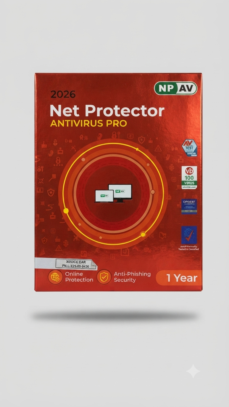 Net Protector Antivirus Pro (2026 Edition) - 1 Year