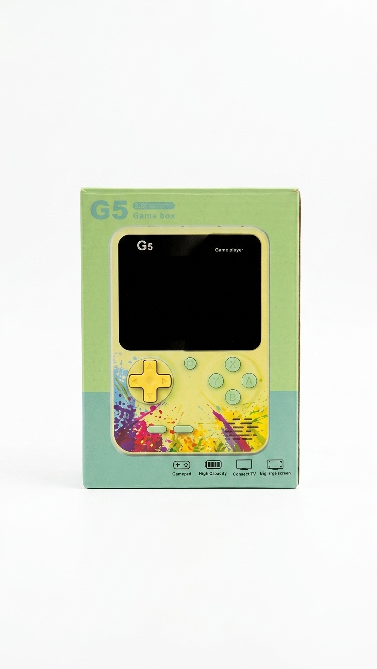 G5 3.0-Inch Retro Handheld Game Console (Game Box)