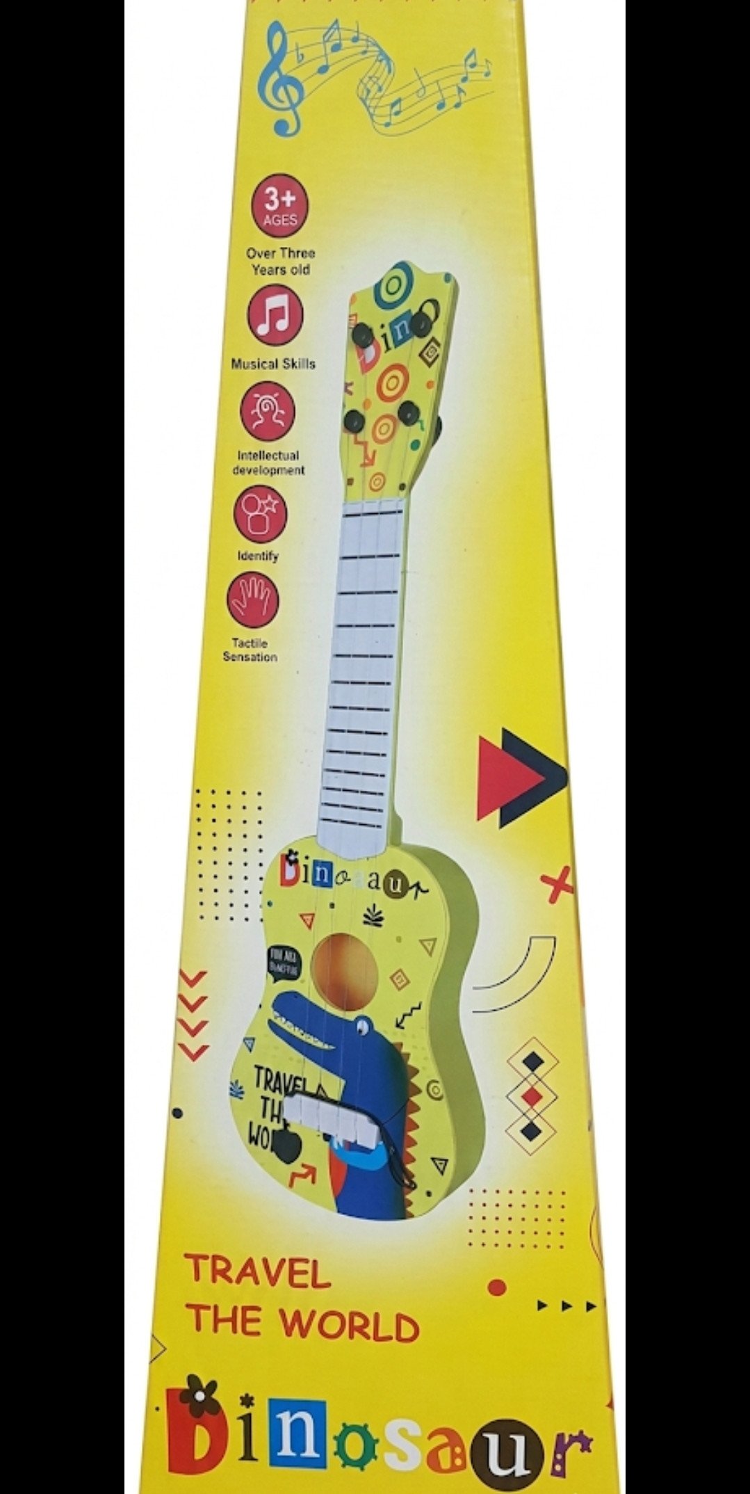 Dinosaur-Themed Toy Ukulele