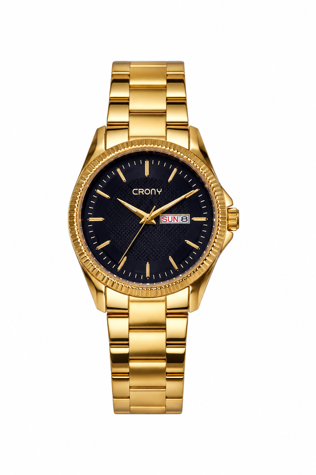 Crony Royal Gold Day-Date Watch