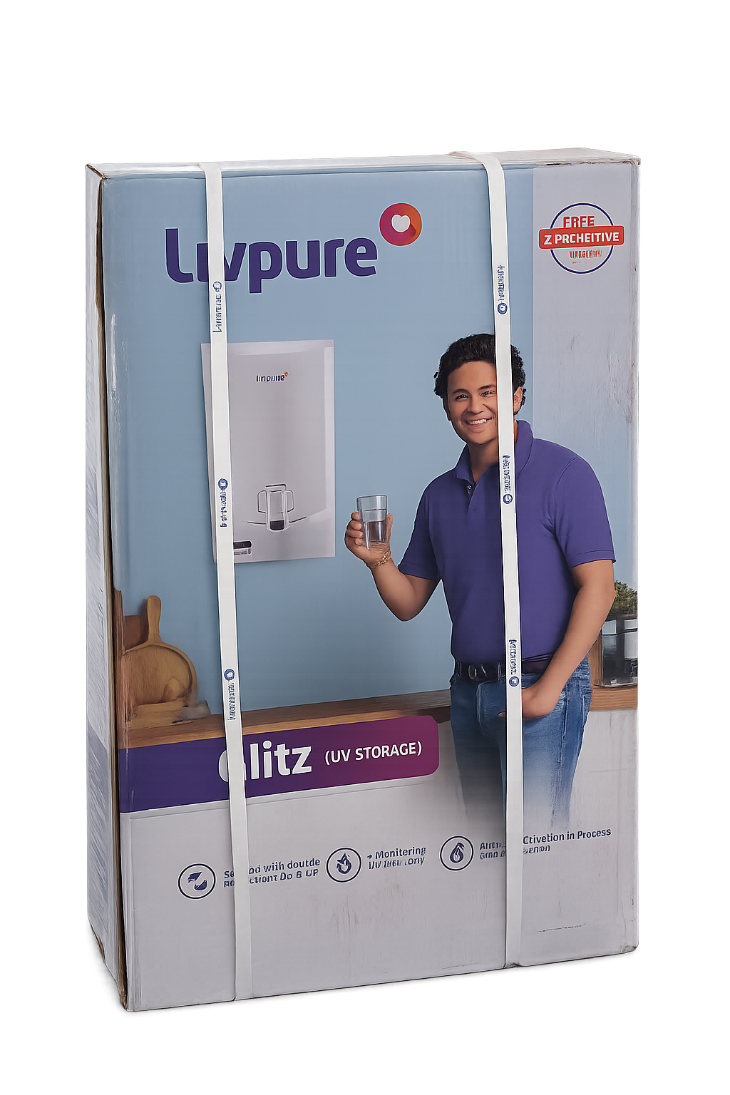 Livpure Glitz UV Storage Water Purifier