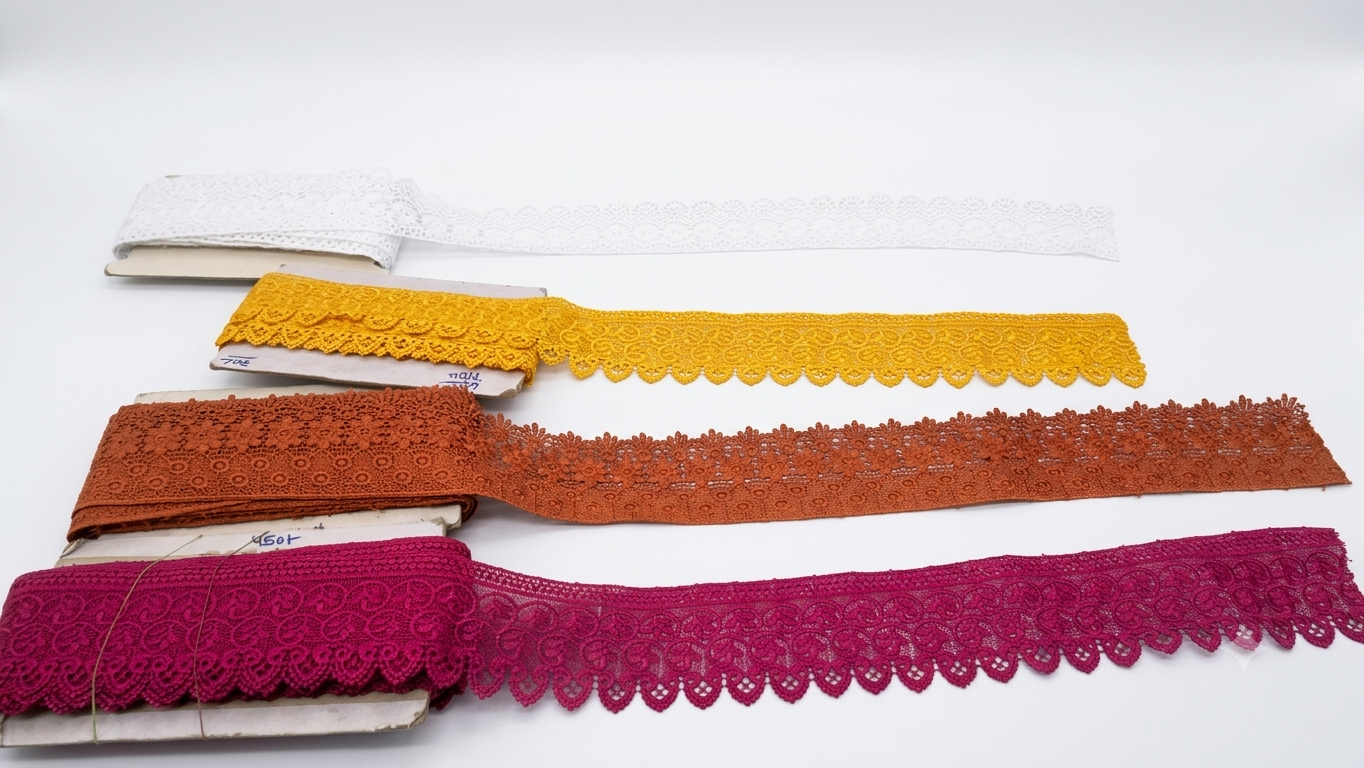 Assorted Decorative Embroidered Lace Trims