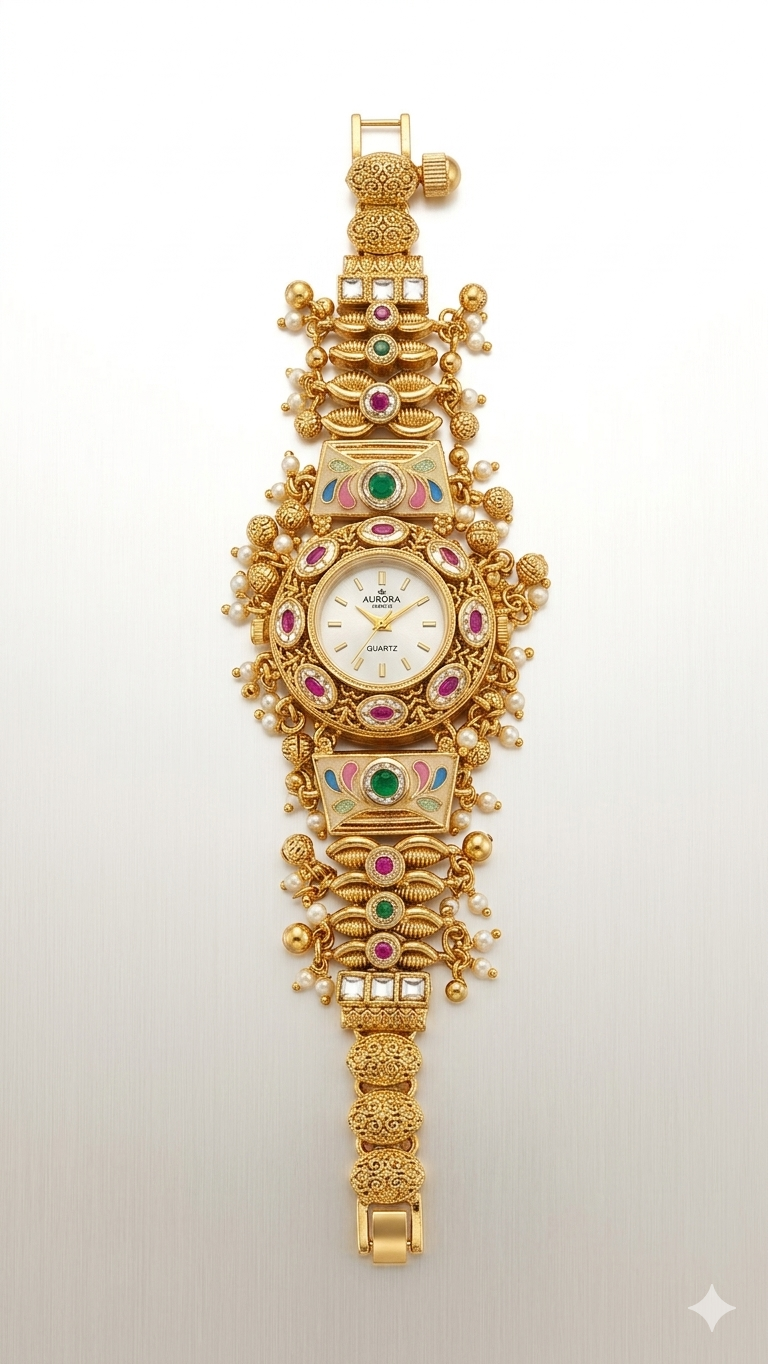 The Heritage Royal Kundan Watch