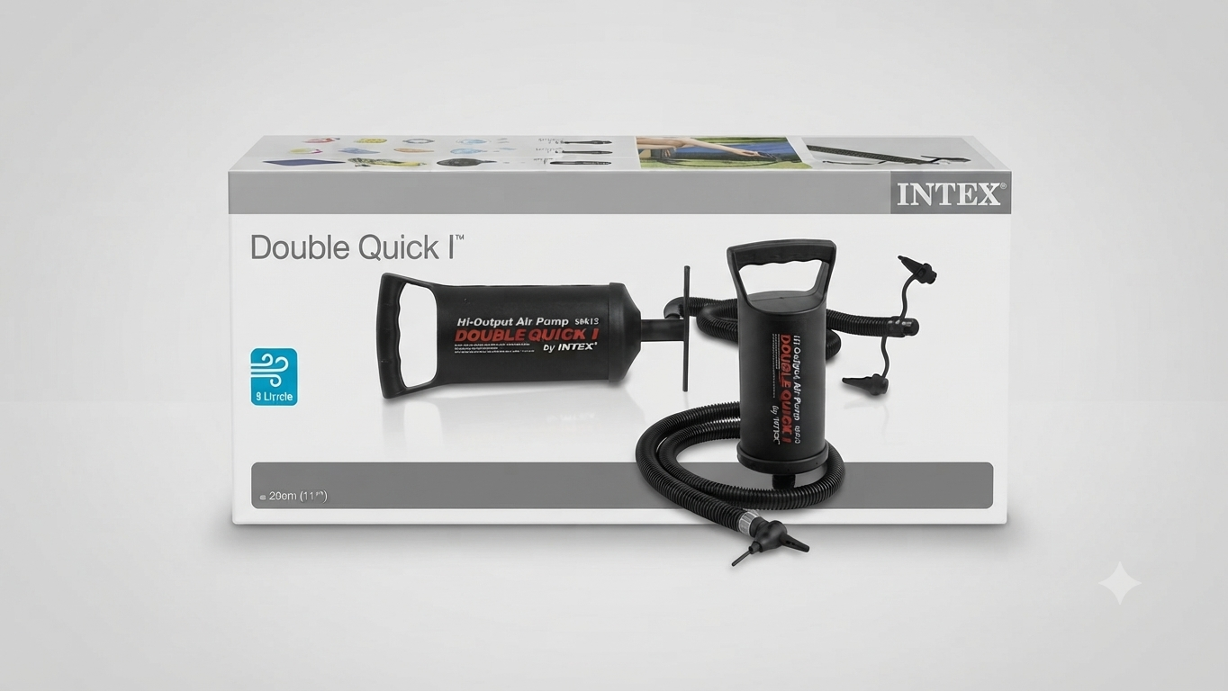 Intex Double Quick I Hand Air Pump (Model 68612)