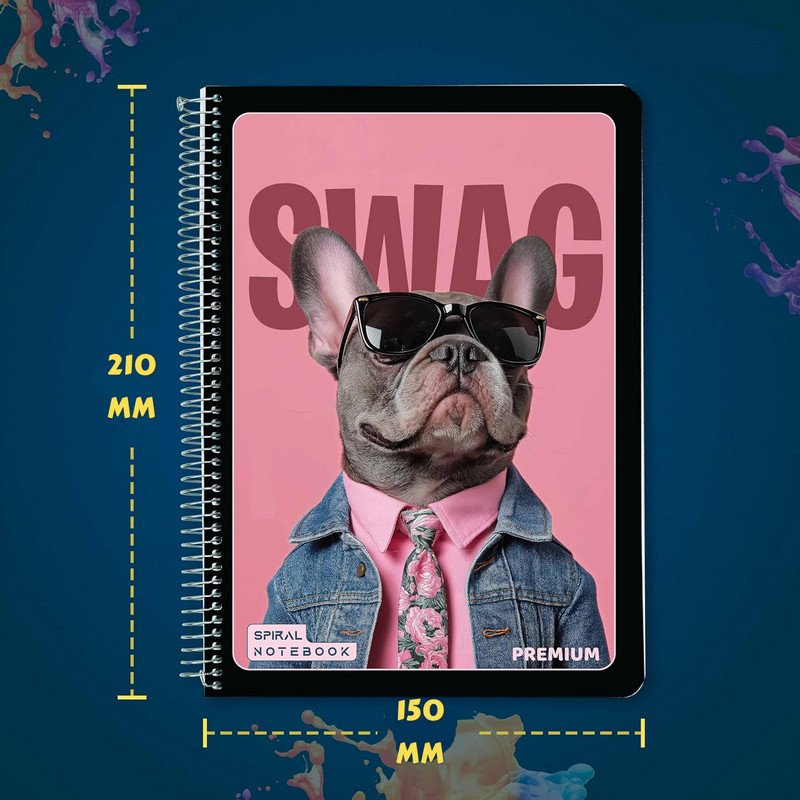 Spiral Notebook Combo 1 Pair (2 Copy)