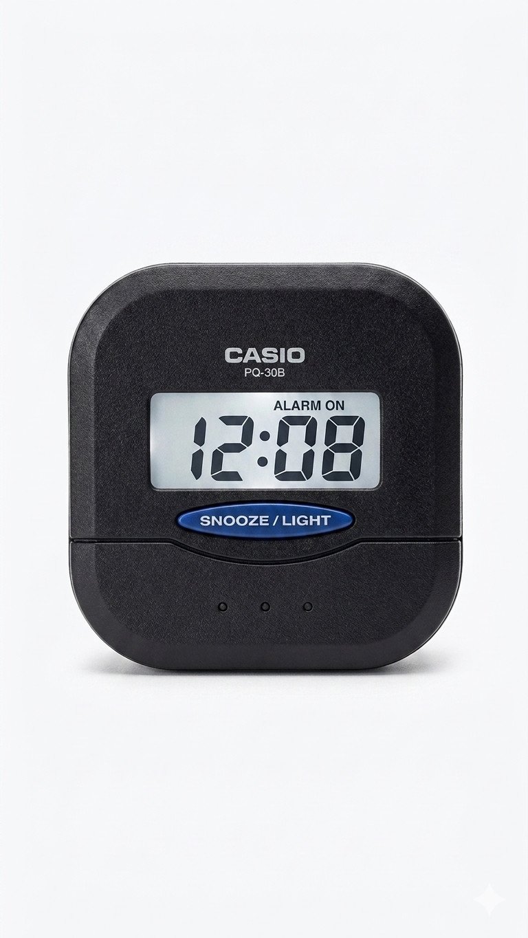 Casio PQ-30B Compact Digital Alarm Clock