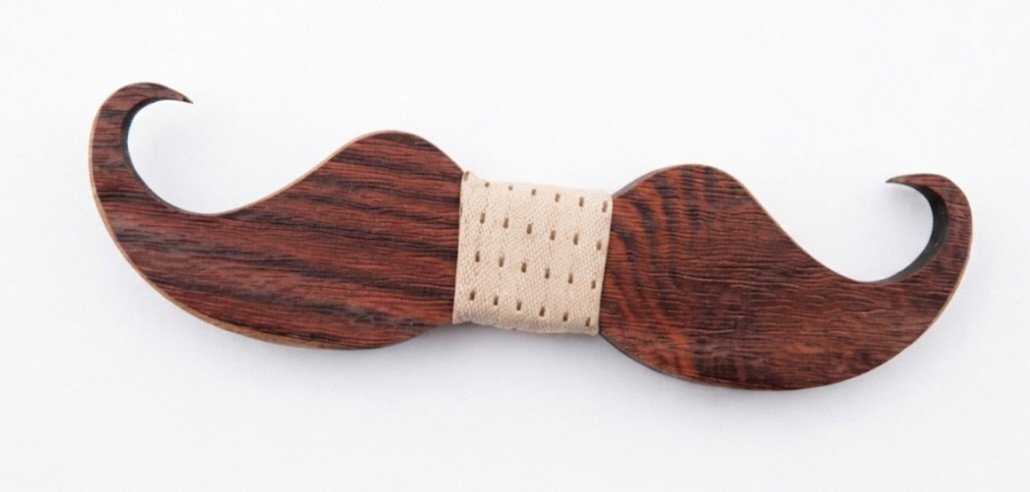 Artisan Wooden Bow Tie