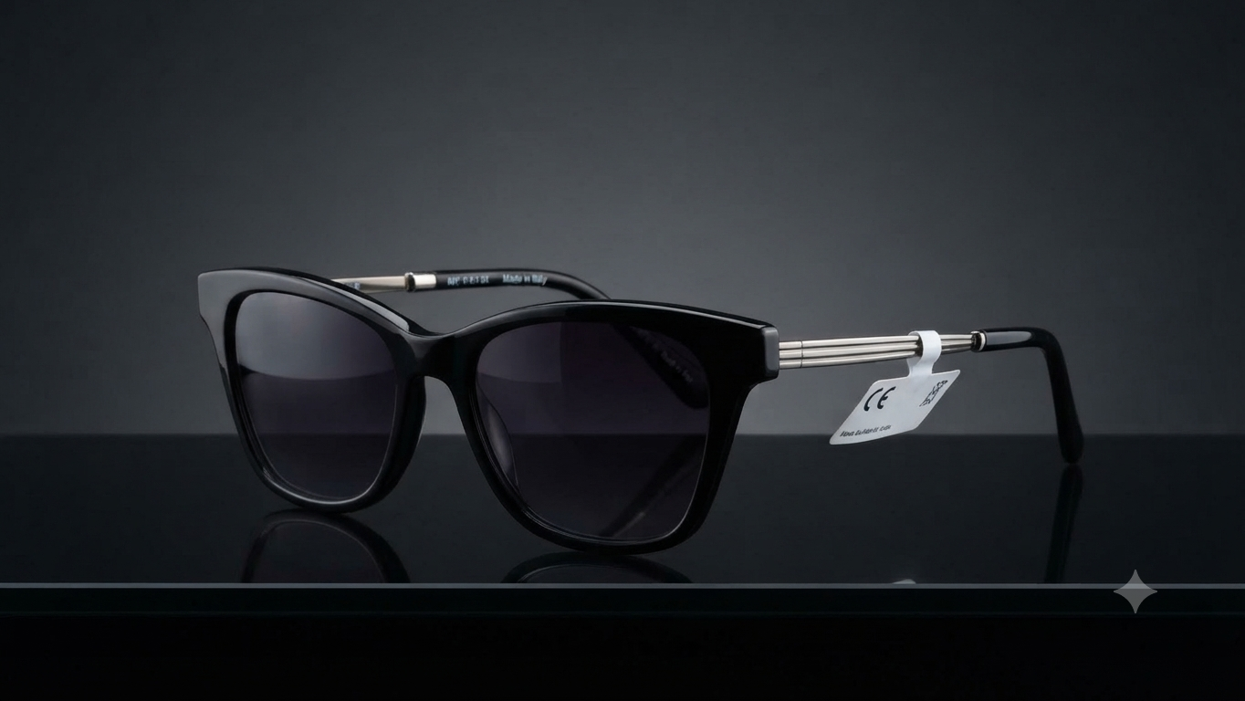 Tom Miller Noir Signature Oversized Women's Sunglasses