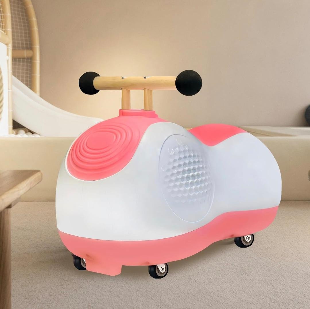 Toyshine Peanut Twist Car for Kids 4 Wheel Ride-On Scooter
