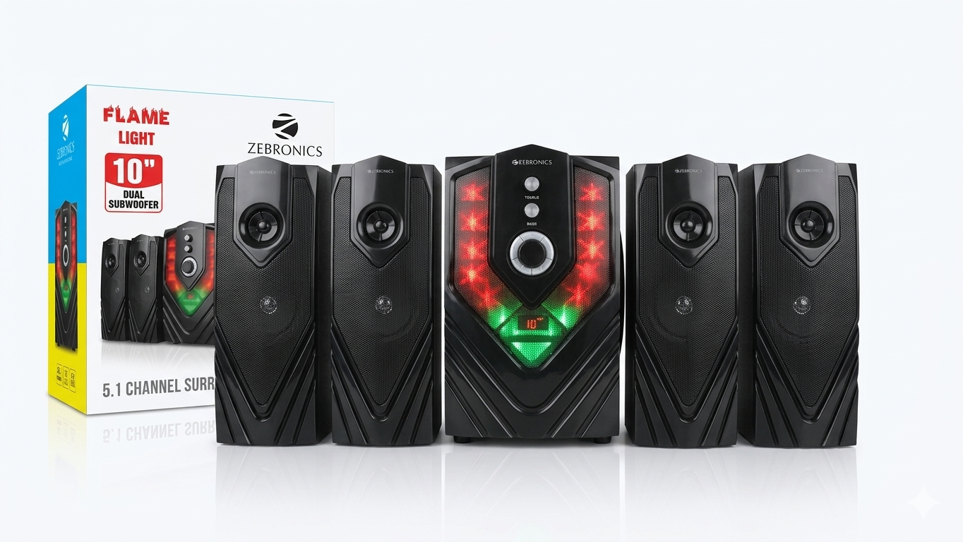 Zebronics 5.1 Channel Surround Sound Speaker System
