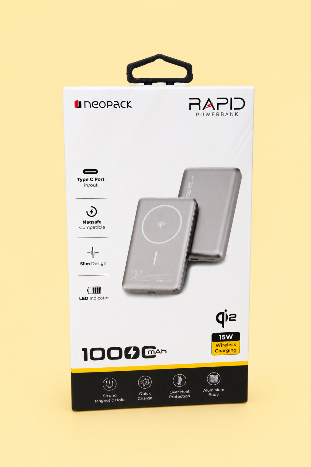 Neopack Rapid 10000mAh Magnetic Wireless Power Bank