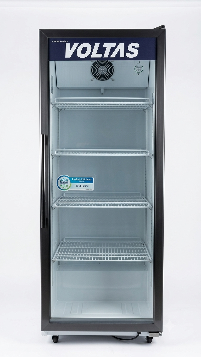 Voltas Vertical Glass Door Chiller