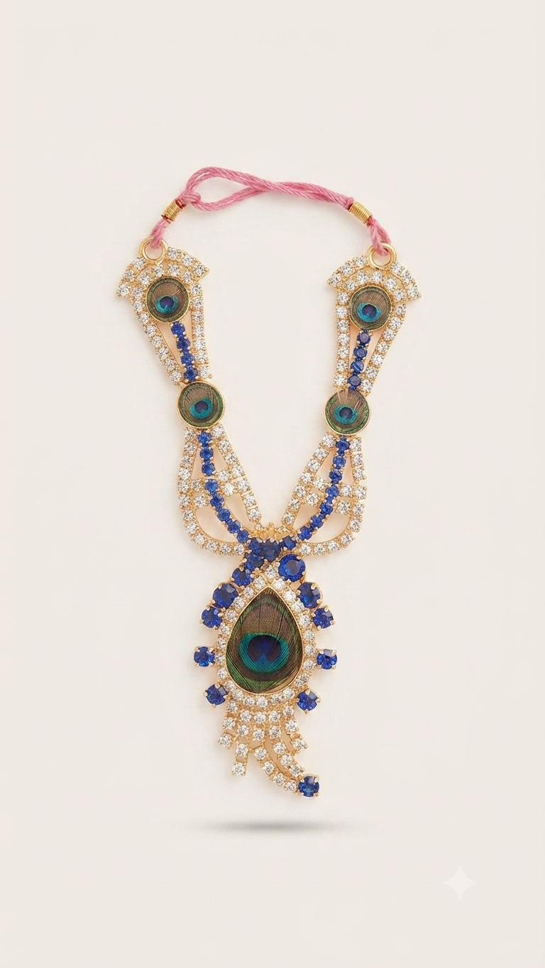 Royal Peacock Feather Long Haar