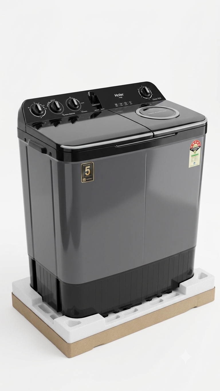 Haier Semi-Automatic Top-Load Washing Machine