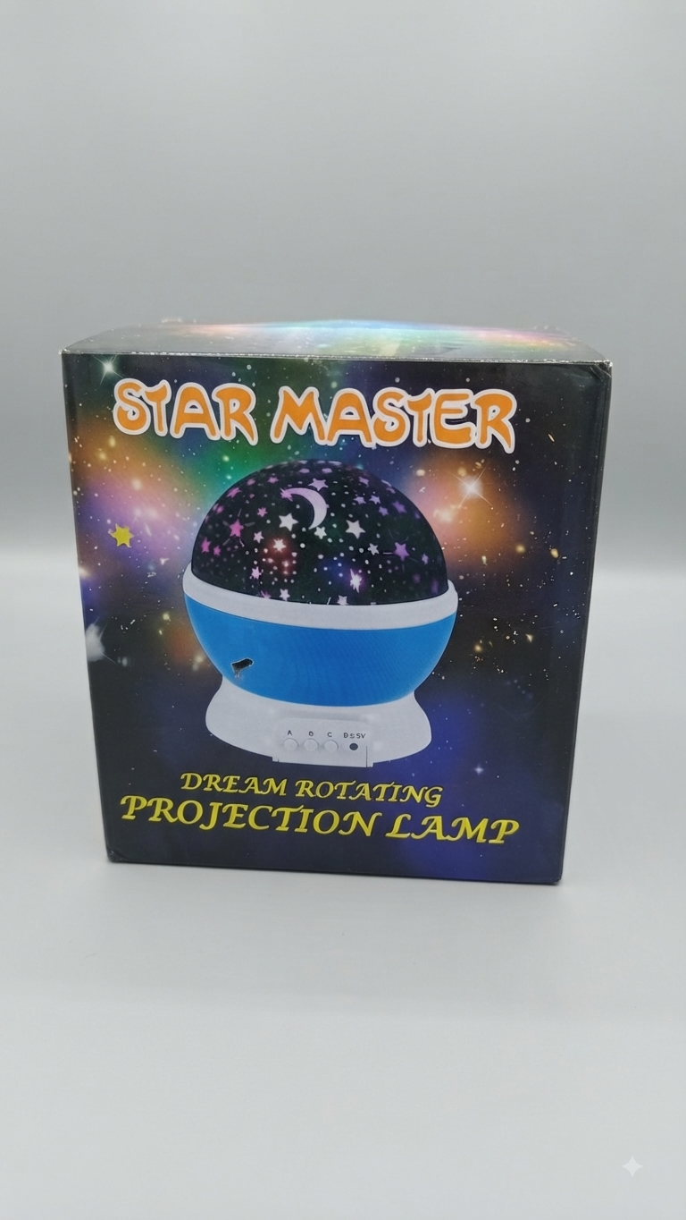 STAR MASTER Dream Rotating Projection Lamp