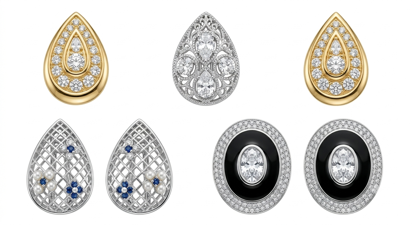Assorted Decorative Fashion Brooches