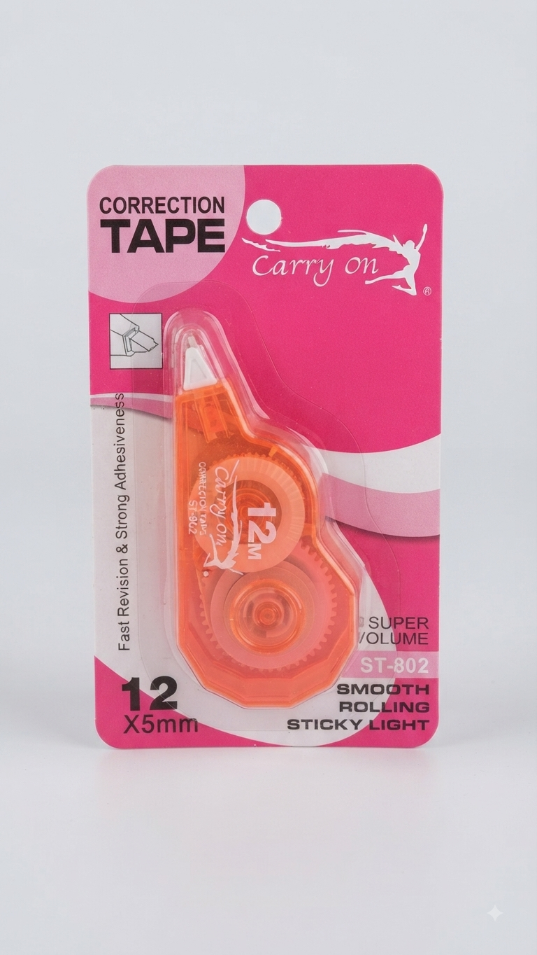 Carry on Correction Tape