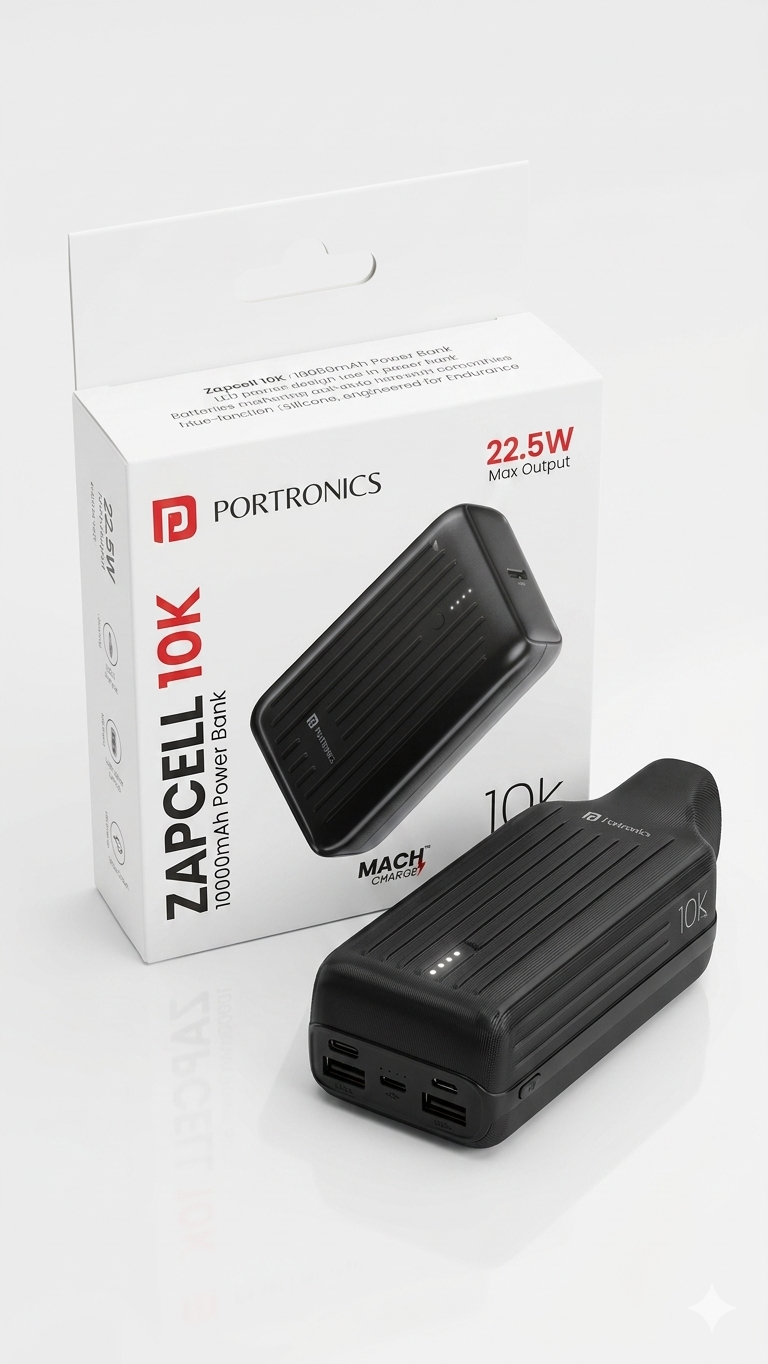 Portronics Zapcell 10K